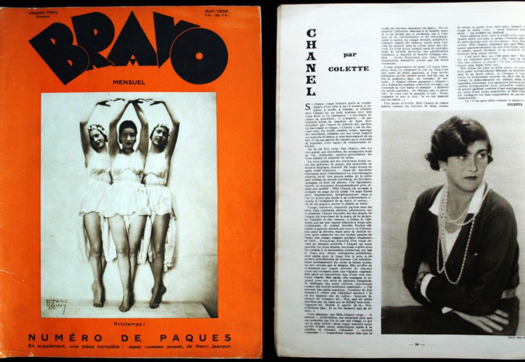 magazine bravo 1930 chanel petit taureau noir par colette Esprit de Gabrielle jeronimodiparigi-dev-esprit-de-gabrielle.pf1.wpserveur.net