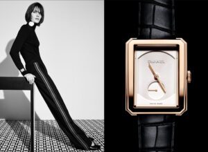 Publicité l'Instant Chanel horlogerie montre Boy Friend 2015 Esprit de Gabrielle espritegabrielle.com