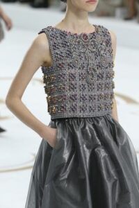 Chanel HC AW 2014-15 robe en béton Esprit de Gabrielle espritdegabrielle.com