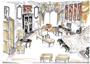 Vente acturial mobilier Ritz suite Coco Chanel Esprit de Gabrielle espritdegabrielle.com