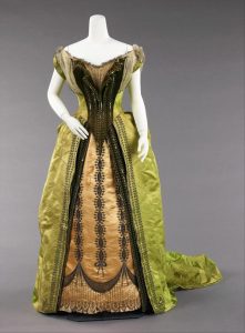 Worth ensemble de soirée 1887 Esprit de Gabrielle espritdegabrielle.com
