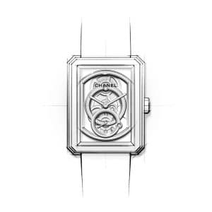 CROQUIS CALIBRE 3 MONTRE CHANEL BOY FRIEND Esprit de Gabrielle espritdegabrielle.com