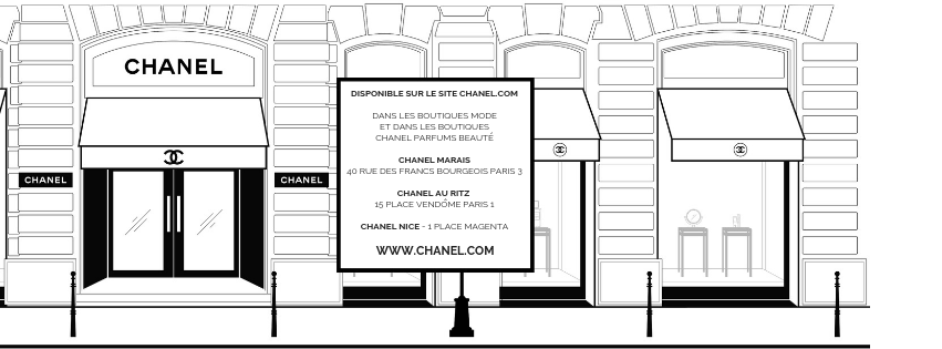 Adresses boutiques CHANEL beauté 2019 Esprit de Gabrielle espritdegabrielle.com