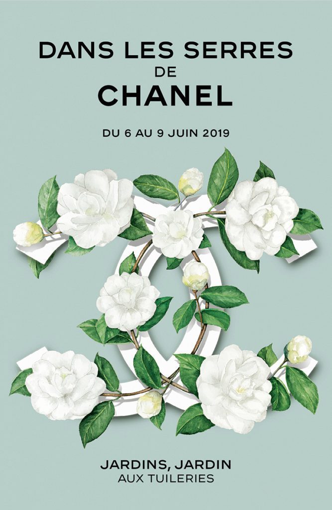 Dans les serres de CHANEL Tuileries Esprit de Gabrielle espritdegabrielle.com