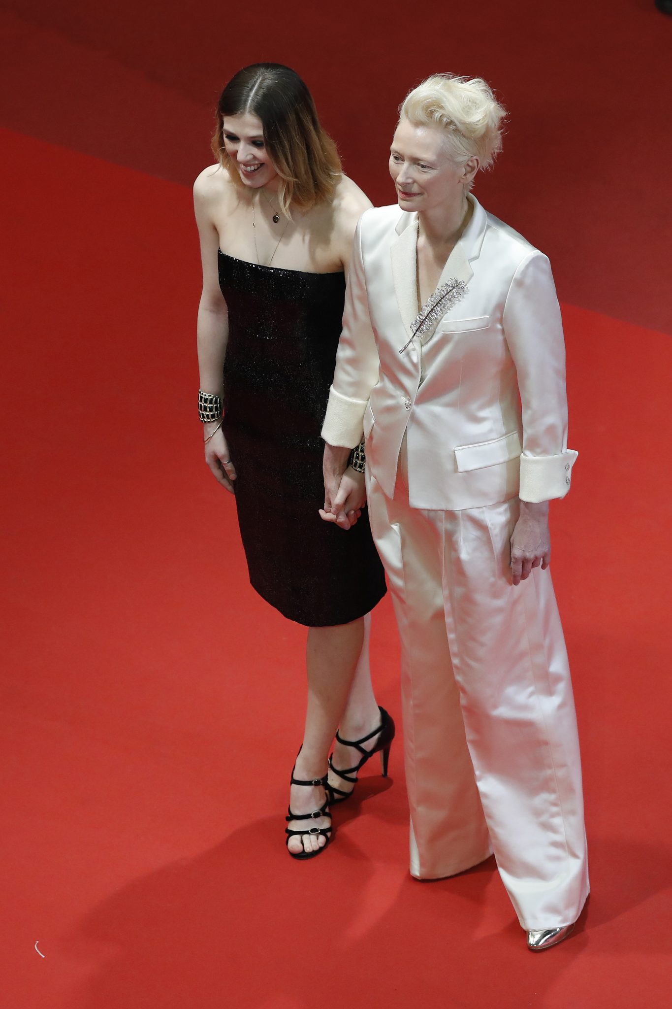 CHANEL Cannes 2019 Honor Swinton Byrne and Tilda Swinton Esprit de Gabrielle espritdegabrielle.com