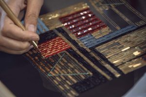 CHANEL Métiers d'Art Paris New York entrelacs de borderies Goossens Lesage Esprit de Gabrielle espritdegabrielle.com