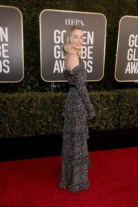 Golden Globe Awards 2021 Margot Robbie CHANEL Esprit de Gabrielle espritdegabrielle.com