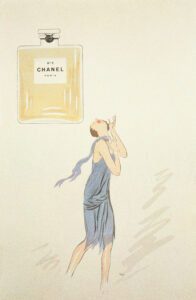 CHANEL Illustration pour N°5 par Sem en 1921 CHANEL 5 LIVRE Pauline Dreyfus La Martinière Esprit de Gabrielle espritdegabrielle.com