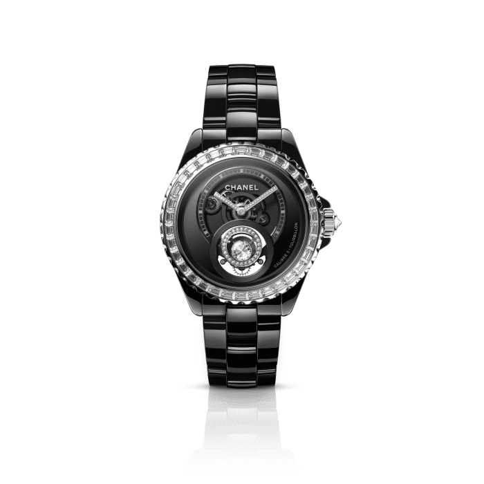 CHANEL horlogerie montre J12 TOURBILLON DIAMANT Esprit de Gabrielle espritdegabrielle.com