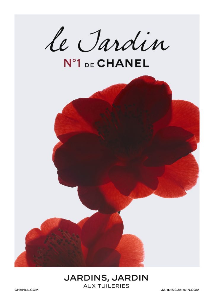 Chanel érige un jardin aux Tuileries