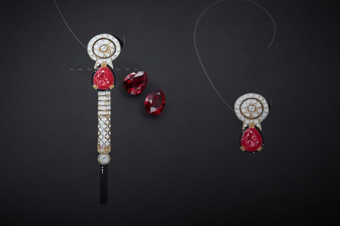 Boucles d'oreilles GOLD SLIDER - Version courte - Chanel