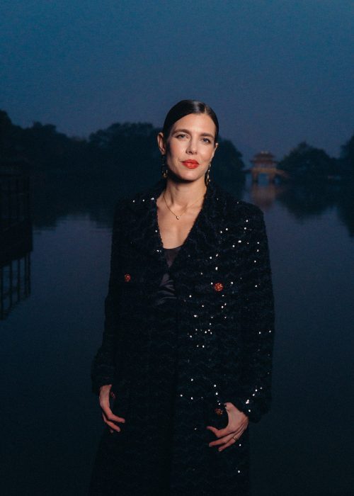 Charlotte Casiraghi AU DÉFILÉ CHANEL MÉTIERS D'ART 2024/25